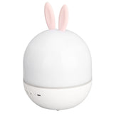 Night Light Projector Kids LED USB Cute Rabbit Projector with Bluetooth Speaker Remote Control V1294-YM0901-3119240047011
