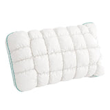 Fluffy Pillow Breathable Cute Pineapple Puff Pillow for Bedroom Sofa - White V1263-JX-8062-2