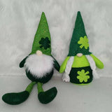 Plush Doll St. Patricks Day Decorations Faceless Doll Decoration Holiday Ornaments V1294-YM0901-10024252