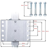 Gen3 Mini Mover 12V 550W Electric Motorised Jockey Wheel NT0405-XG3