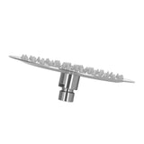 8 Inch Stainless Steel Rain Head Ultrathin 75 Nozzles High Pressure 360 Degrees Rotating g V1294-YM0523-3112220037011