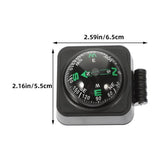 SWETRACE Motorcycle Compass Round Multi ABS 3Pcs Simple Design Adjustable Direction V1189-LWWAL-20260327-03339