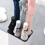 Umbrella Stand Removable Water Tray Convenient Umbrella Storage Rack for Hotel Lobby Black V1294-YM0716-3117220148411