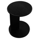 Brentwood Round Solid Timber Lamp Table V199-LT040BWB