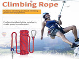Rope - 10 Meters - 10mm Thickness - Includes Carabiner - Sturdy Climbing Rope for Magnet Fishing V1188-NK-BOL-91