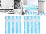 Travel Vacuum Bag Reusable Clothes Quilt Blanket Storage Bags with 3.5cm Air Inlet60x40cm V1294-YM0901-3113200210411