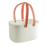 Shower Storage Basket Plastic Large Capacity Bath Storage Basket Container Organizer for Home V1294-YM0901-3112230110511