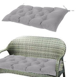 Indoor Outdoor Swing Cushion Replacement Pad, Thick Patio Chair Cushion for Garden Furniture V1366-AZ2-W-14861