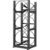 Refrigerant Tank Rack, with 3 x 30lbs Bottle Tanks, Cylinder Tank Rack 12.79x12.99x33.07 in, V952-QPCFJ305MM28PV5A6V0