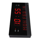 LED Wall Decorative Black Frame Elegant Style Hanging Holes Digital Display Electric Desk V1294-YM0715-3115220045113
