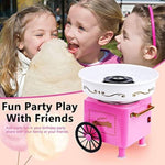 Electric Fairy Cotton Candy Maker Pink Floss Home Machine Sugar for Kids Party V201-W12783855