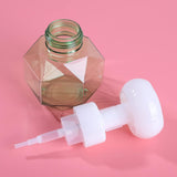 6PCS Foaming Soap Dispenser,10oz Flower Foaming Bottle Empty Foam Liquid Hand Soap Containers BPA V1369-AZ3-W-00777