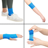 24 Rolls Self Adhesive Bandage Wrap 3 Inch x 5 Yards - Stretch Cohesive Medical Tape for Vet, First V1366-AZ2-W-12352