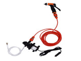 12V Pressure Washer 100W Portable Car Washer Pump Cleaning Kit for Home Garden G1/2 External Thread V1294-YM0523-3111220076411