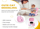 Portable Folding Potty for Toddlers Compact Travel Toilet with Cat Design, Easy to Carry & Clean, V1107-CS-ETCZZDZBQF