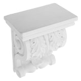 White PU Ceiling Beam Corbel with European Style and Intricate Carvings for Elegant Home Decoration V1369-AZ3-W-14204
