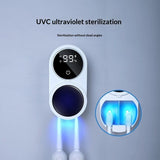 Toothbrush Cleaner & Toothbrush Holder, Cleaning and Air Drying, LED Smart Screen, Rechargeable Wall V1192-AZ-W-2835