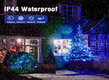 LED White Christmas Lights Outdoor, String Lights Plug in Extendable, 8 Modes Christmas Tree V1107-124-75959-BLU-100M1000