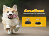 Ultra-Small & Lightweight Dog Training Collar with Remote - 3 Modes, Adjustable Levels, Fits All V888-ELOSUNG35455