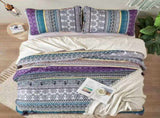 Aesthetic Quilted Bedspread and Pillowcases Set Unify Your Bedroom's Look - Queen size V745-MAC080217Q13U