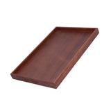 Walnut Tray Rectangular Tea Set Tea Cup Storage Plate Fruit Plate for Home Office Tea Food Fruit V1294-YM0721-3118210094111