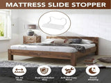 4 PCS Non Slip Mattress Holder, Metal Mattress Support Brackets with Screws for Bed Frame, Easy to V1237-ZY-924-115