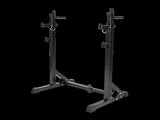 Commercial Squat Rack Adjustable Pair Fitness Exercise Weight Lifting Gym Barbell Stand V63-826911