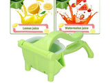 Green Manual Juicer, Lightweight Household Lemon Squeezer for Home Use V1263-JX-2900