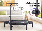 Everfit 40inch Fitness Foldable Trampoline Jumping Rebounder Home Gym Handrail TRAMPO-D-FOLD40-R-GN