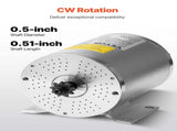 3000W Electric Brushless DC Motor, 72V 4900rpm Go Kart Electric Motor, Electric Dirt Bike Motor V952-ZLWSDJTJ30003774SV9