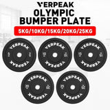 VERPEAK Black Bumper weight plates-Olympic VP-WP-100-FP / VP-WP-100-LX V227-9300302000003