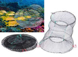 2PCS Collapsible Cast Net Fishing Net Lobster Shrimp Crab Trap Portable Folding Fishing Accessories V1294-YM0901-3111200154911