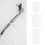 300PCS Cable Ties Multi Size Long Zip Ties for Home Office Garden Fastener SuppliesWhite V1294-YM0718-3117200193712