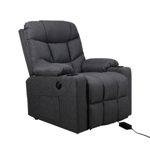 Levede Recliner Chair Electric Lift Grey OF1022-GY