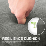 Storage Ottoman Stool 102cm Fabric DARK GREY V274-FT-GQ003-DGY
