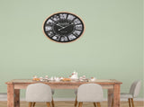 Distressed Photo Gallery Collage Wall Clock 70cm V637-56004CLK