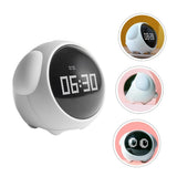 Temperature Detection, Wake-up Alarm Clock, Toy and Gift for Toddler, Children, Students, Boys&Girls V1369-AZ3-W-04125