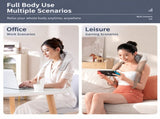 Wireless U-Shaped Neck and Shoulder Massager with Adjustable Strap for Home Office and Full Body V1341-ZY-GBUKAY9K-BEIGE