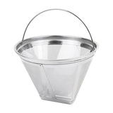 Stainless Steel Filter 4 Cone Filter Replacement for 7232 Dl-Kf800 And Other 12 Cup V1370-AZ4-20291
