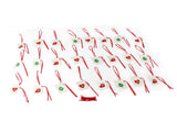 Christmas Advent Calendar Bags Hanging 24 Days Countdown Calendar Pocket for Party Celebration V1294-YM0523-3115210230311