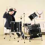 VEVOR Adult Drum Set, 5-Piece, 558.8 mm Complete Full Size Drum Kit with Bass Toms Snare Floor Drum V952-WJTJZG5JT22HFIWG5V0