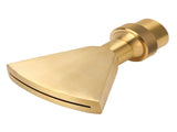 Fan Shaped Pond Sprinkler G11/2 Adjustable Brass Fan Shaped Fountain Nozzle for Garden Museums V1294-YM0901-3111230203511