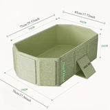 Foldable Bathtub Instant Setup, Folds 10,000 Times, Four-Layer Insulation, One Tub for Bathing, V1232-ZDDYP-001