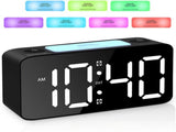 Digital Night Light - Extra Powerful - 7-Color Night Light - Ideal for Heavy Sleepers - Adjustable V1188-MS-313-0663