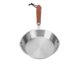 Stainless Steel Frying Pan, Non-Stick Egg Fryer for Household & Restaurant, 6.3 Inch V1263-JX-2991
