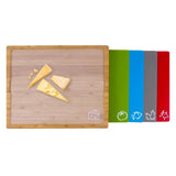 Bamboo Chopping Board With 5 Inserts V915-KU0219