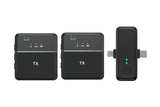 2.4G Wireless Lavalier Microphone Dual Noise Reduction for Camera Smartphone Computer V1263-JX-6316