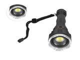 Strong Brightness LED Flashlight 5-Gear Zoom Emergency Flashlight for Outdoor USB Charging V1294-YM0901-3119210102111