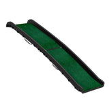 Furtastic Foldable Plastic Dog Ramp with Synthetic Grass PTS-EJE-DF-GRS