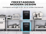 POLYCOOL Commercial Ice Maker Machine, up to 35kg/24hr, Timer & Self Cleaning Programs V219-FDSICMPY35KA